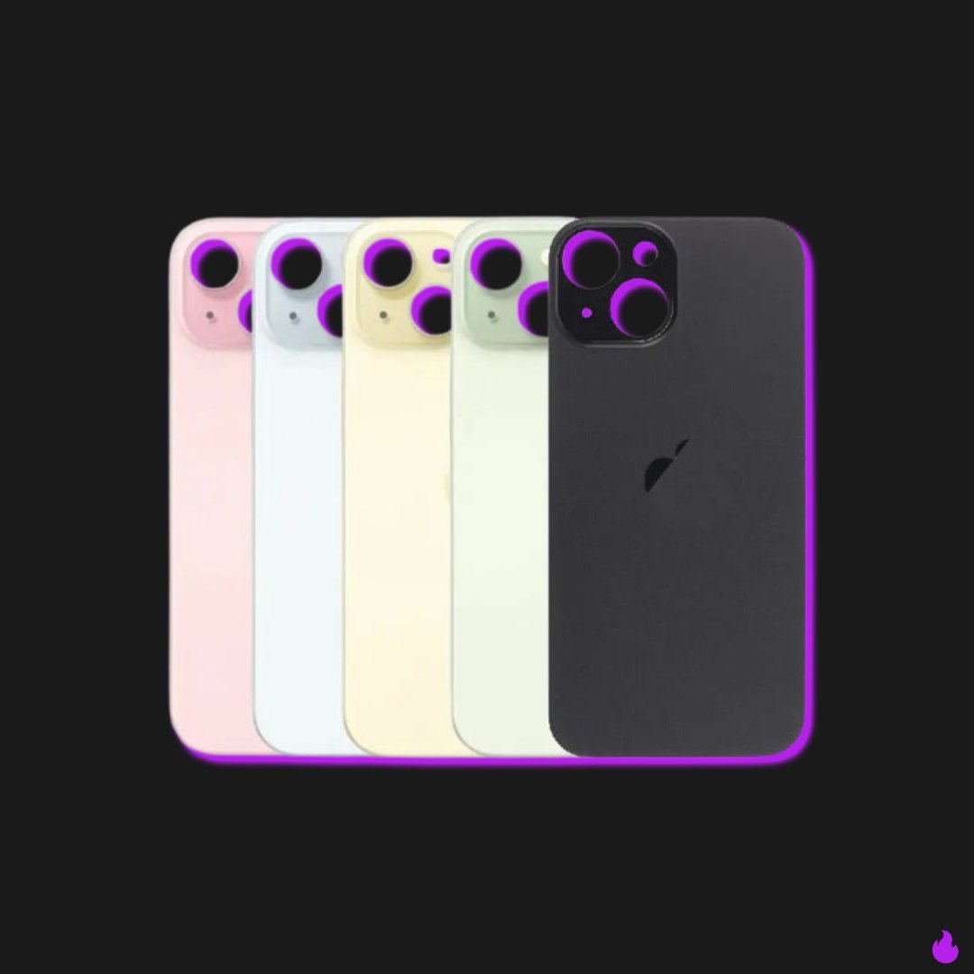 Tapa trasera iPhone 15